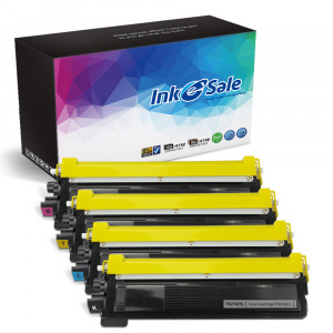 Brother TN210 Compatible Toner Cartridges 4 Color Set (Black/Cyan/Yellow/Magenta)